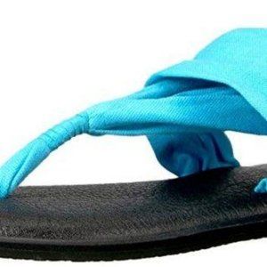Yoga Sling 2 Solid Vintage Sandal Aqua 9